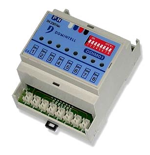 Модуль управления диммерами Используется для управления до 8 димерами DD500/DD1000/DD10V. Диммер предназначен для управления уровнем освещенности